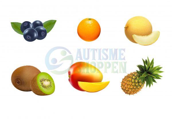 Piktogrammeny for autister: Frukt uten tekster