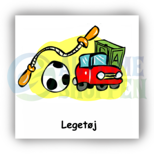 Daily routine pictogram for autistic people: toy, boy