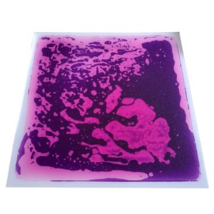 Sensory tile 50 cm, square purple