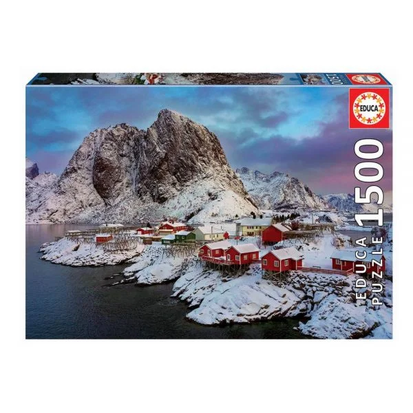 Pussel 1500 bitar Lofoten ö