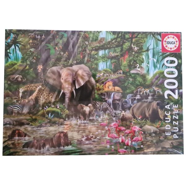 Puzzle Afrikanischer Dschungel 2000 Teile