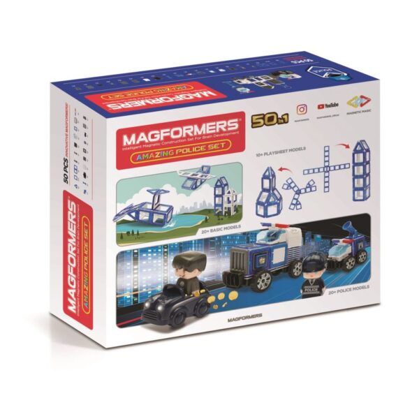 Magformers police set 50