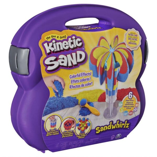 Kinetic sand Sandwhirlz play suitcase