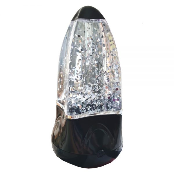 Lava lamp with glitter 20 cm