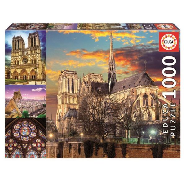 Puslespill Notre Dame 1000 brikker