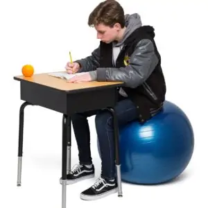 Bouncybold blå boldsæde