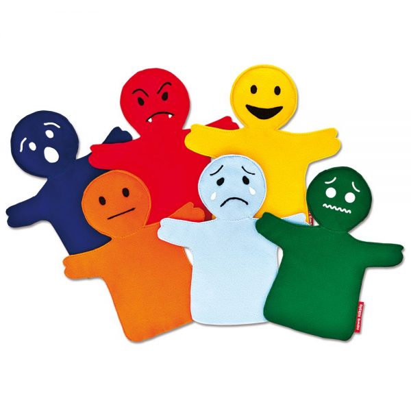 Educational hand puppets Emotions