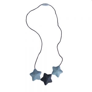 Side jewelry with gray-black stars