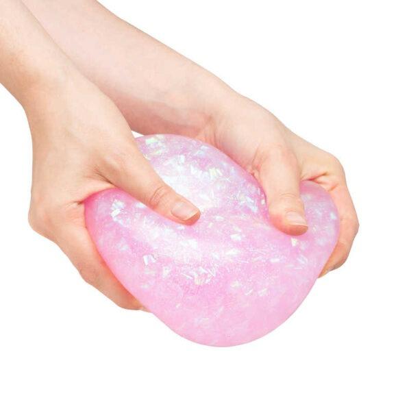 Large glitter confetti squeeze ball