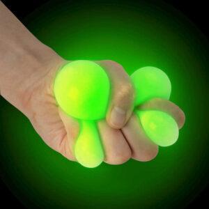 glow-in-the-dark squeeze ball
