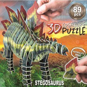 3D puslespil Stegosaurus