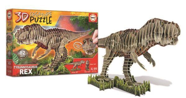 3D puslespill T-rex