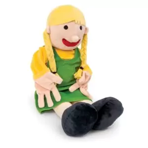 Stor pædagogisk hånddukke Maggie