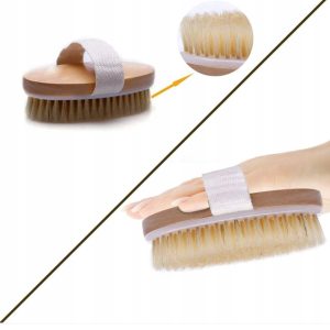 Massagebørste til taktil stilmulering