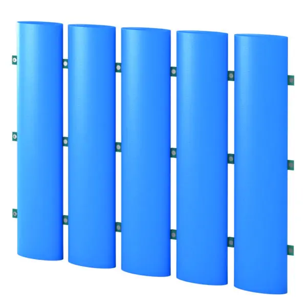 Fence guard blue