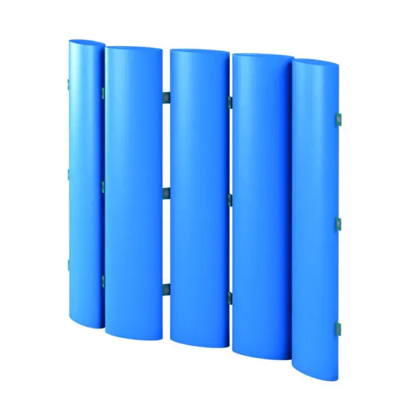 Fence guard blue