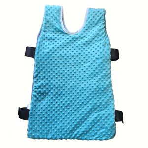 Tyngdevest Terra Curat lyseblå stor