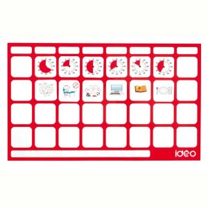 Magnetisk piktogramtavle