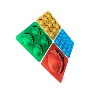 Sæt med 4 buede spejle