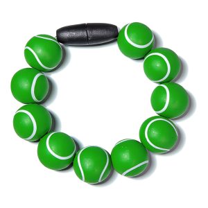 Armbånd bidesmykke tennisbolde