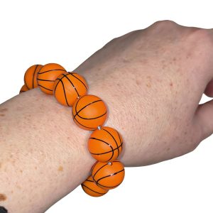 Basketball bidesmykke armbånd