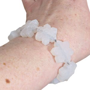 Bidesmykke armbånd snefnug